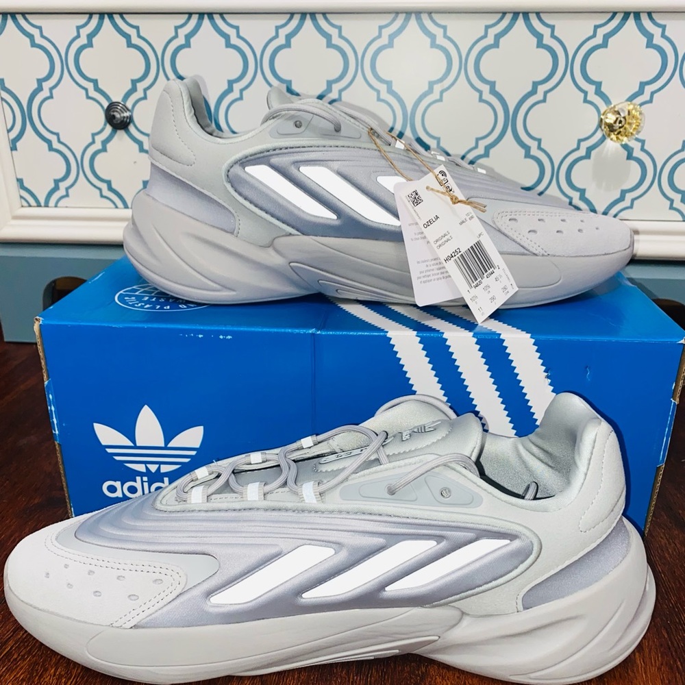 Men’s Adidas Originals Grey Ozelia Casual Shoes